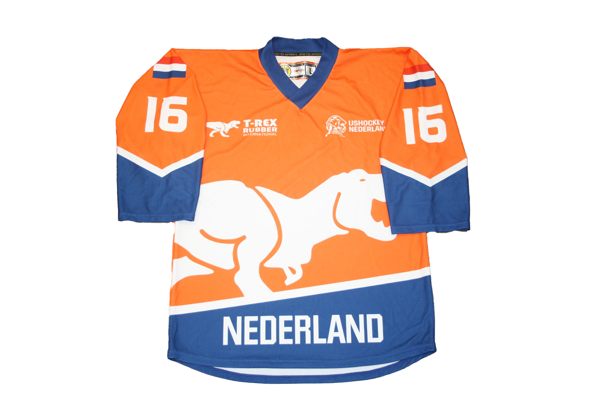 T-Rex ijshockey shirt