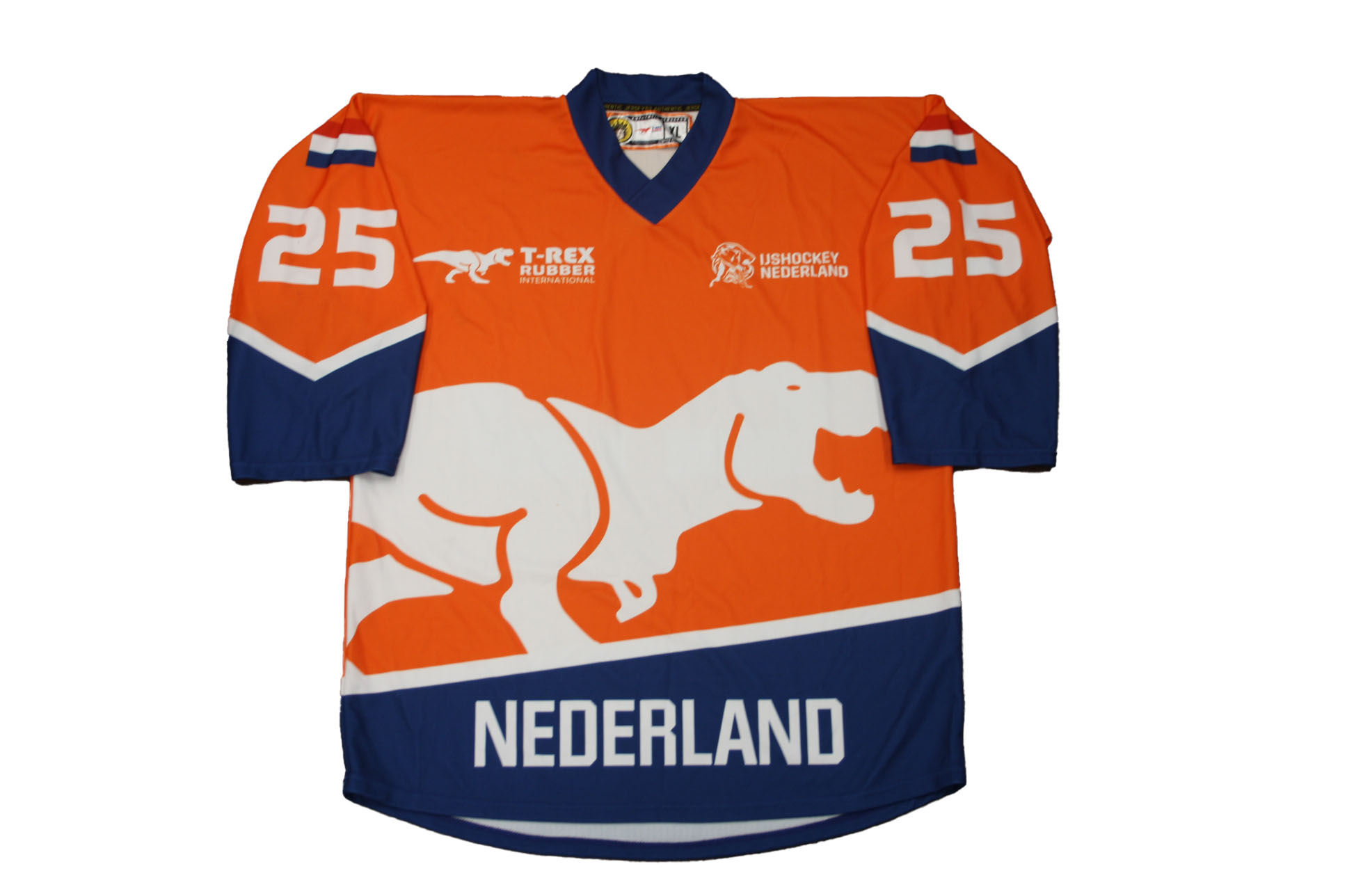 Sponsor IJshockeyshirt Nederlands team diverse rugnummers - Afbeelding 4